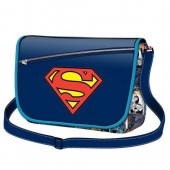 Bolsa com aba Superman