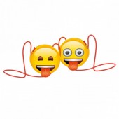 Bolsa Emoji Forma redonda - Sortido