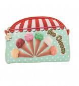 Bolsa Necessaire Oval Ice Cream