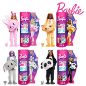 Barbie - Boneca Totally Hair com conjunto de jogo e cabeleireiro ㅤ