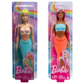 Boneca Barbie Dreamtopia Sereia Cauda Dura Sortido