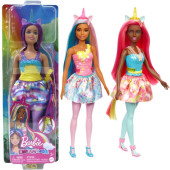 Boneca Barbie Dreamtopia Unicórnio Sortido