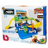 Burago Auto Serviço + carro