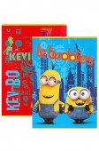 Caderno A4 Minions Les Buddies Sortido