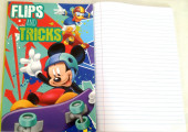 Caderno A5 Mickey Lets Skate