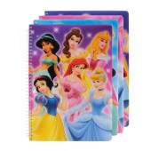 Caderno espiral Princesas Disney - Sortido
