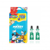 Caixa 12 Cores Guaches Mickey Colorino