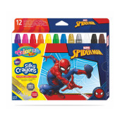 Caixa 12 Crayons Spiderman Colorino