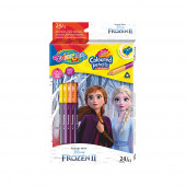 Caixa 12 Lápis 24 Cores Frozen 2 Colorino