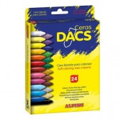 Caixa 24 lápis cera - Dacs Alpino