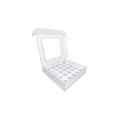 Caixa Branca 25 Brigadeiros/Docinhos Caixa Branca 25 Brigadeiros/Docinhos