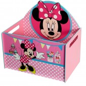 Caixa guarda Brinquedos Minnie Disney
