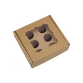 Caixa Kraft 12 Brigadeiros