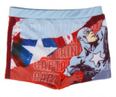 Calção Banho Boxer Capitão América Marvel