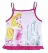 camisola alças verão Princesa Bela Adormecida