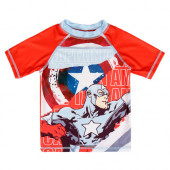 Camisola Banho Capitão América Marvel