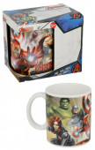 Caneca Cerâmica Avengers Marvel 360ml