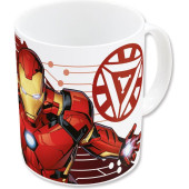 Caneca Cerâmica Iron Man Avengers 325ml