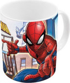 Caneca Cerâmica Marvel Spiderman Web 325ml