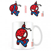 Caneca Cerâmica Spiderman Marvel Kawaii