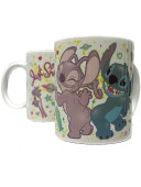 Caneca Cerâmica Stitch Just Shake It 325ml