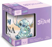 Caneca Cerâmica Stitch Ohana 325ml