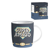 Caneca Cerâmica Super Amigo 350ml