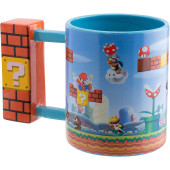 Caneca Cerâmica Super Mario Level 525ml