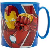 Caneca Microondas Avengers Heraldic Army 350ml