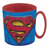 Caneca plástico micro-ondas 360 ml Superman