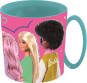 Caneca Plástico Microondas Barbie 350ml