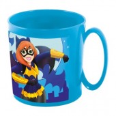 Caneca plástico microondas DC Super Hero Girls 360 ml