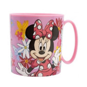 Caneca Plástico Microondas Minnie Spring Look 350ml