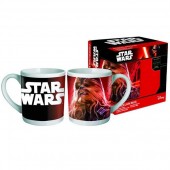 Caneca Porcelana Chewbacca Star Wars