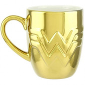Caneca Wonder Woman 1984 DC Comics Dourada