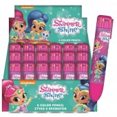 Caneta 6 cores Shimmer e Shine