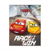 Capa A4 com elásticos Cars Race Win