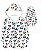 Capa Chuva Mickey Disney Estrelas