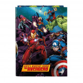 Capa Dura A4 Avengers Heroes vs Thanos