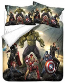 Capa Edredon Casal Marvel Avengers