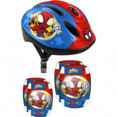Capacete + Proteções Spidey Marvel