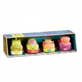 Carrinhos Pull-Back n GO Battat-B