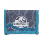 Carteira Velcro Jurassic World Azul