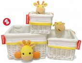 Cesto de vime Fisher Price