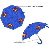 Chapéu Chuva Automático Superman 48cm