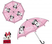 Chapéu Chuva Manual Minnie Rosa 46cm