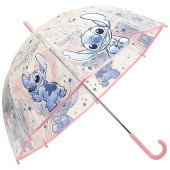 Chapéu Chuva Transparente Stitch 48cm