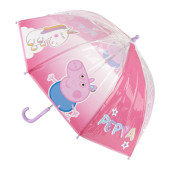 Chapéu de Chuva Manual Porquinha Peppa 45cm
