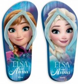 Chinelo Praia com Elsa e Anna Frozen