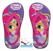 Chinelos com elástico praia/piscina Shimmer e Shine